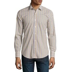 Antony Morato Pistol Print Pulp Fashion Ivory Saffron Black Sport Shirt